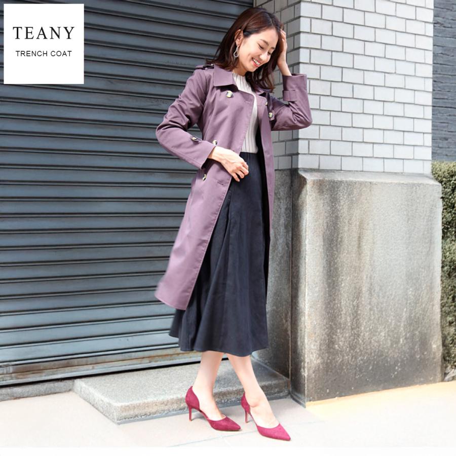 ベーシックとろみトレンチコート : TEANY - 通販 - Yahoo ベーシックとろみトレンチコート : TEANY - 通販 - Yahoo