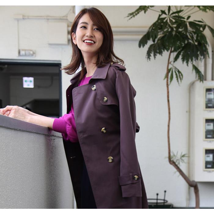 ベーシックとろみトレンチコート : TEANY - 通販 - Yahoo ベーシックとろみトレンチコート : TEANY - 通販 - Yahoo