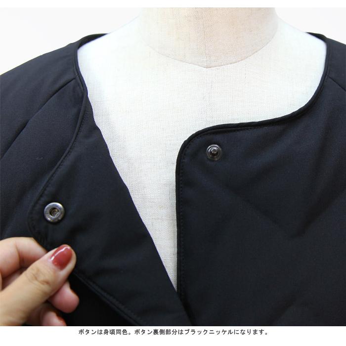 格子柄シームレスノーカラーダウンコート : TEANY - 通販 - Yahoo