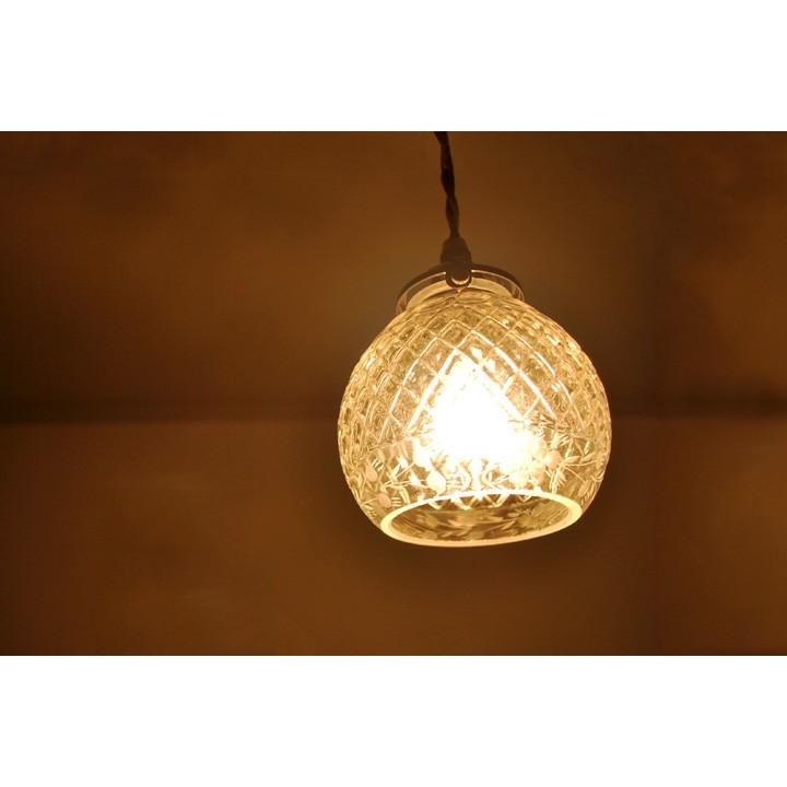 アンティーク ペンダントライト ガラス Noix : デザイン照明のCROIX