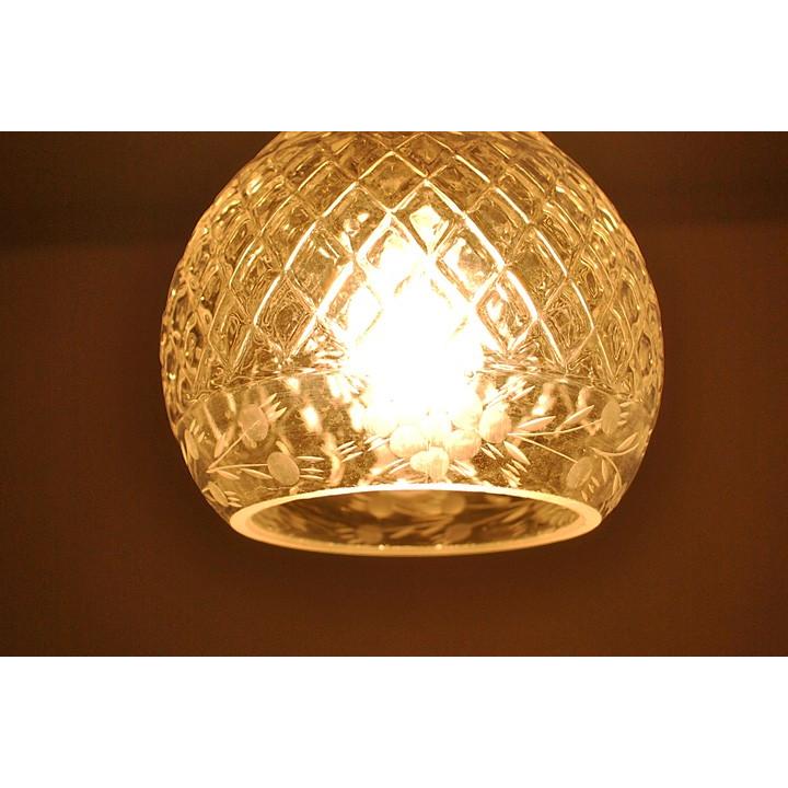 アンティーク ペンダントライト ガラス Noix : デザイン照明のCROIX