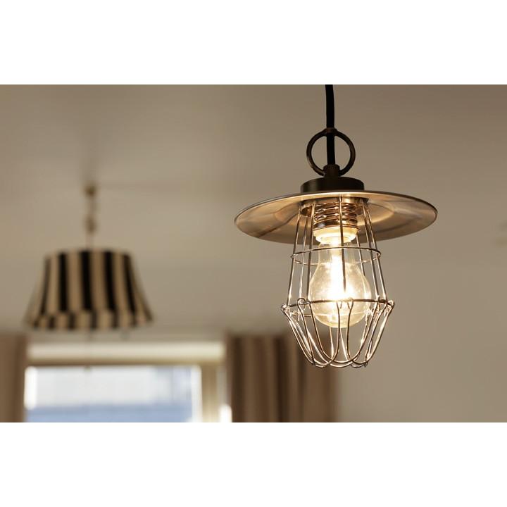 ガード付き ブロンズ ペンダントライト モントクレア 日本製 後藤照明