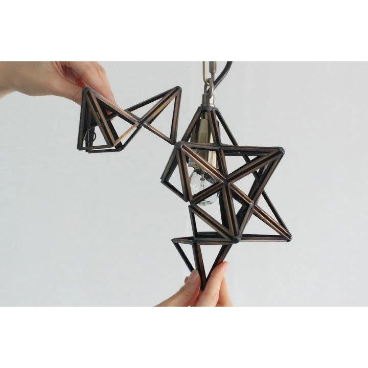 1灯 ペンダントライト Etoile-small 真鍮 ほし スター 星 : デザイン