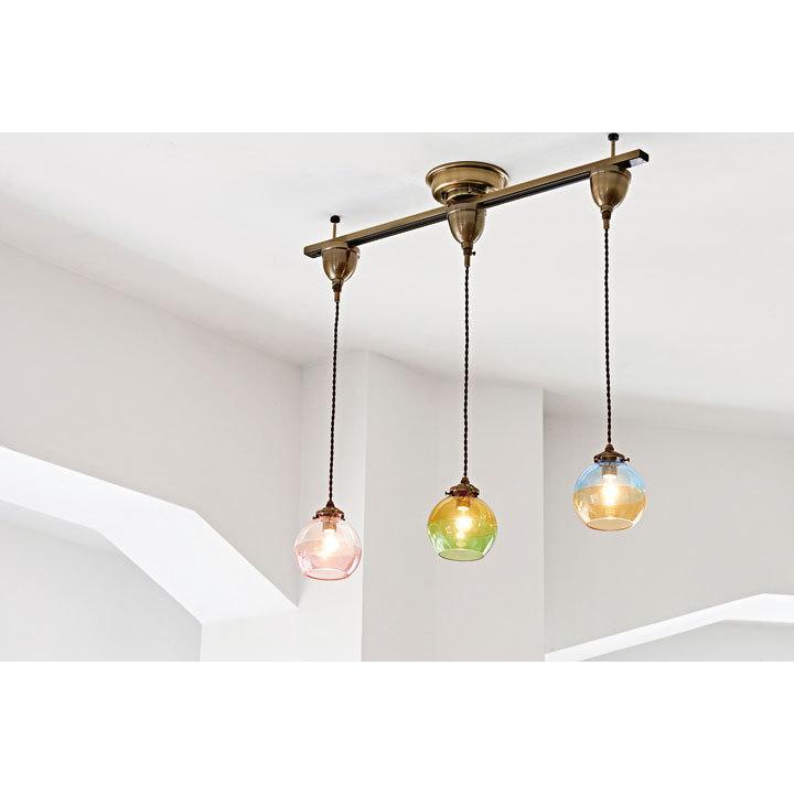 blueです。T1118 オレンジ ドーム型 ペンダントライト blueです。T1118 オレンジ ドーム型 ペンダントライト