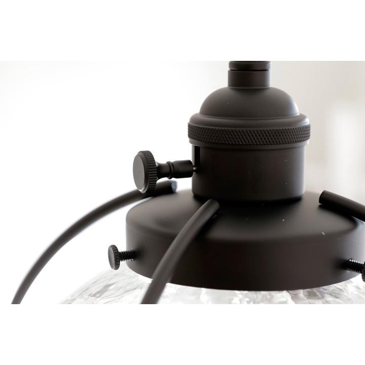 1灯 ペンダントライト Ao ガラス レトロ LED電球 照明 インダストリアル_5