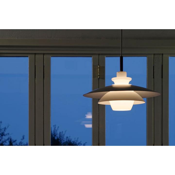 1灯 ペンダントライト Blanche ホワイト 北欧 LED電球 ガラス