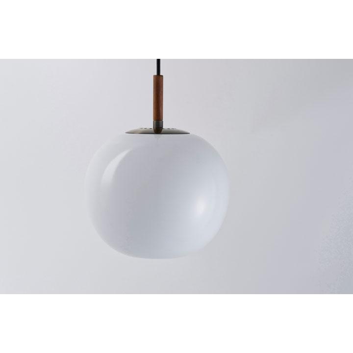 1灯 ペンダントライト Juholt ホワイト LED ガラス 照明 : デザイン