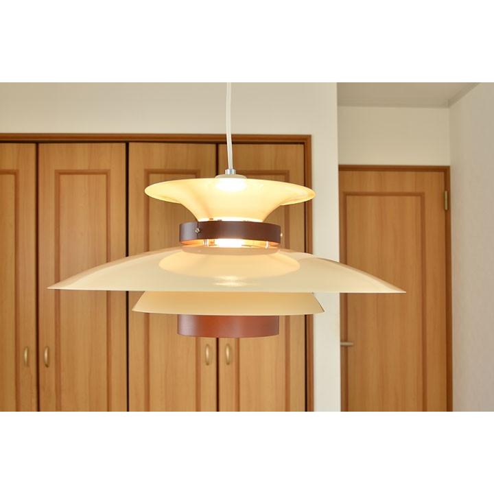 1灯 ペンダントライト Mercero ブラウン 木製 ダイニング LED電球