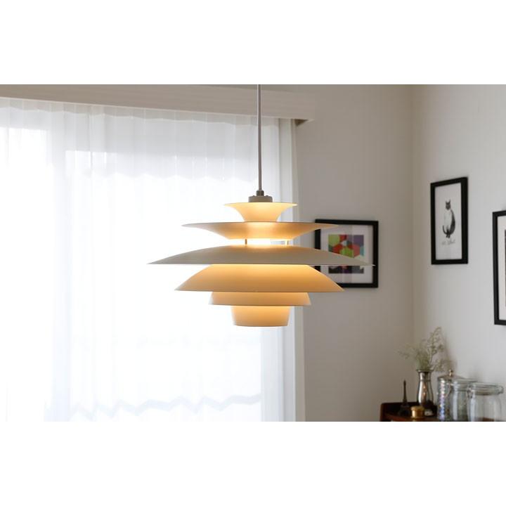 1灯 ペンダントライト Norden ホワイト 北欧 LED電球 : デザイン照明の 