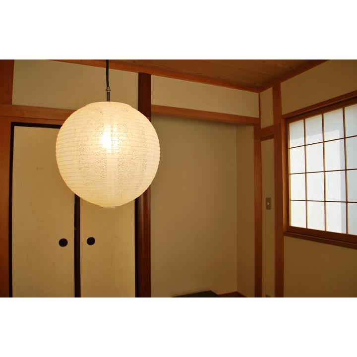 和風 ペンダントライト 青海 ホワイト 林工芸 日本製 照明 白色