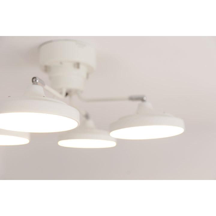 LED 4灯 シーリングライト Planet ホワイト リモコン付き 照明