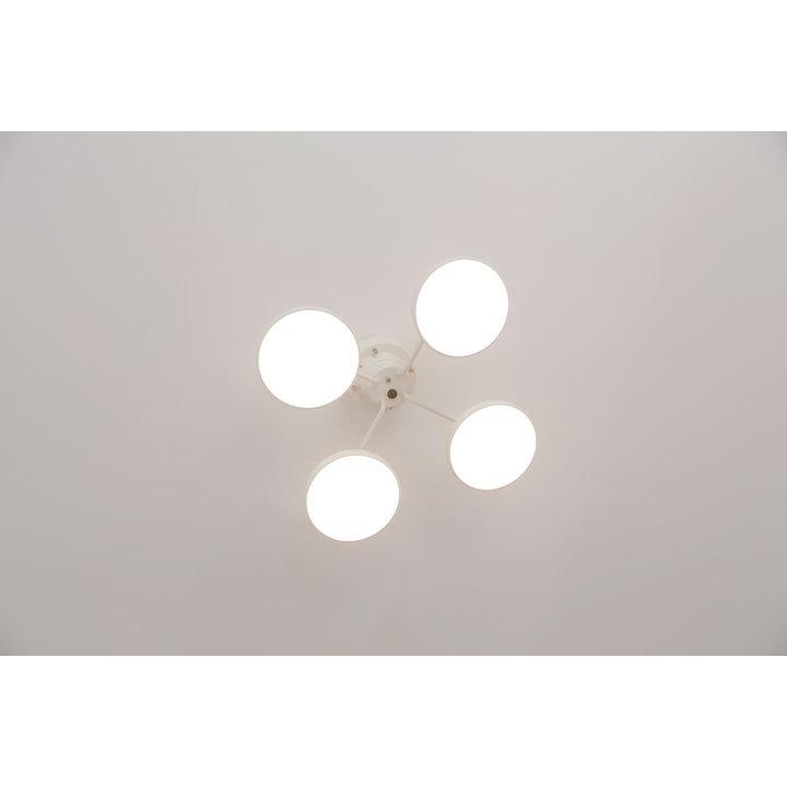 LED 4灯 シーリングライト Planet ホワイト リモコン付き 照明