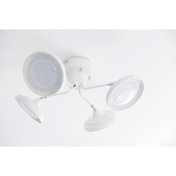 LED 4灯 シーリングライト Planet ホワイト リモコン付き 照明