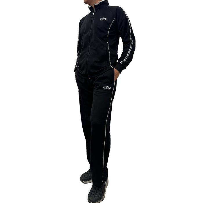 MMAx3ITSUKA Checker Racing (L)上下セット DISCUS ディスカス メンズ ジャージ 上下セット トレーニングウェア M