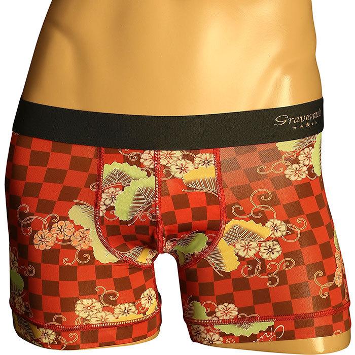 【新品未使用】グレイブボールト/千總/松に梅唐草/11,000円(税込) Gravevault グレイブボールト ボクサー GRAVEVAULT 千總 松に梅