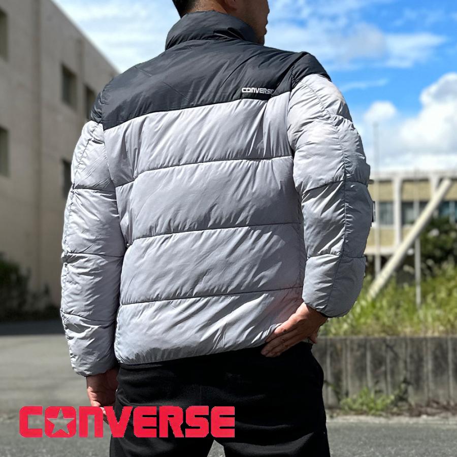 CONVERSE コンバース メンズ 撥水 切替中わたジャケット M,L,LL CONVERSE コンバース メンズ 撥水 切替中わたジャケット M,L,LL