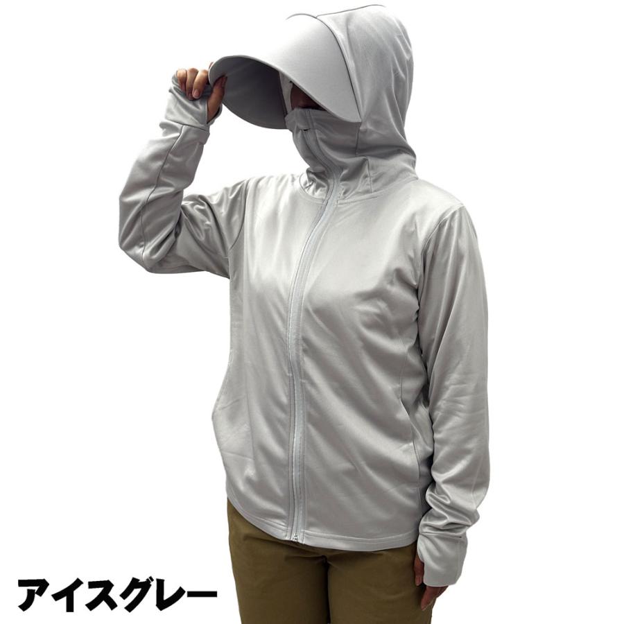 CLT motion レディース UVパーカー ラッシュガード UVカット 長袖