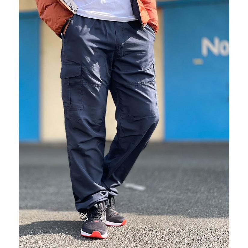 Hanes（ヘインズ） メンズ フリースパンツ 裏フリース カーゴパンツ M