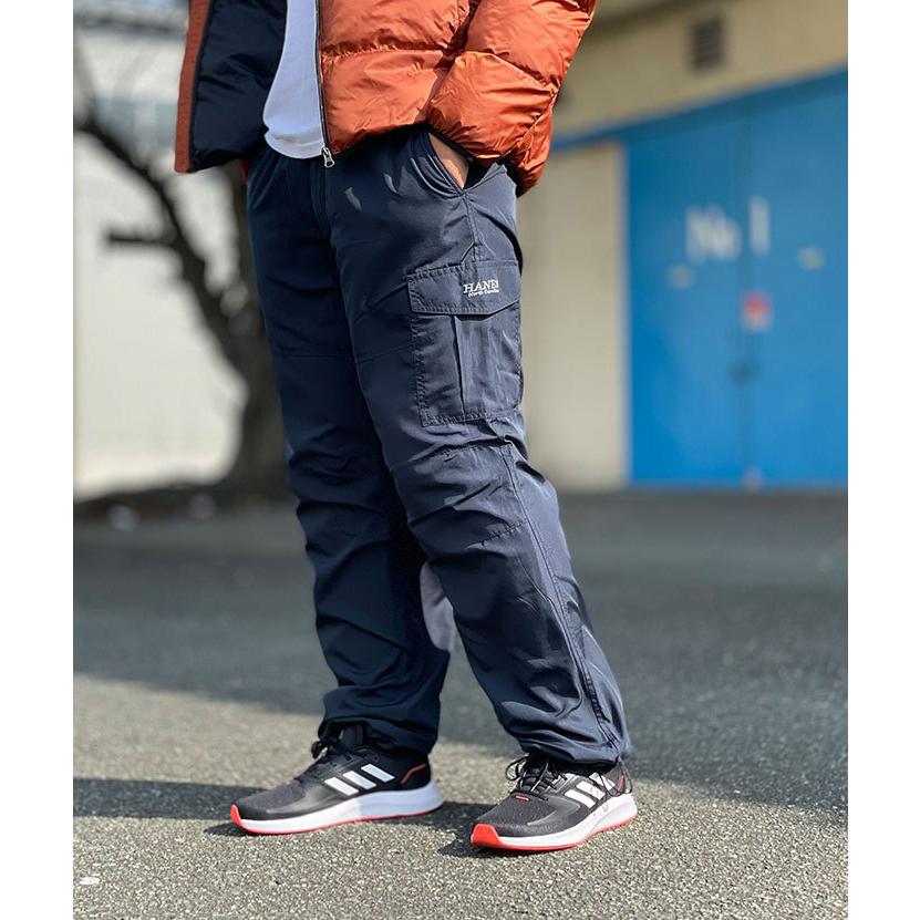 Hanes（ヘインズ） メンズ フリースパンツ 裏フリース カーゴパンツ M
