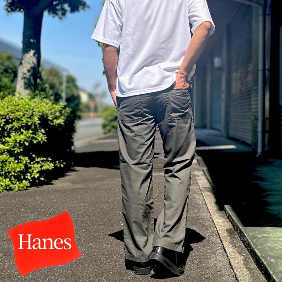 Hanes（ヘインズ） 選べる股下 メンズ T/Cウェザー シャーリングパンツ