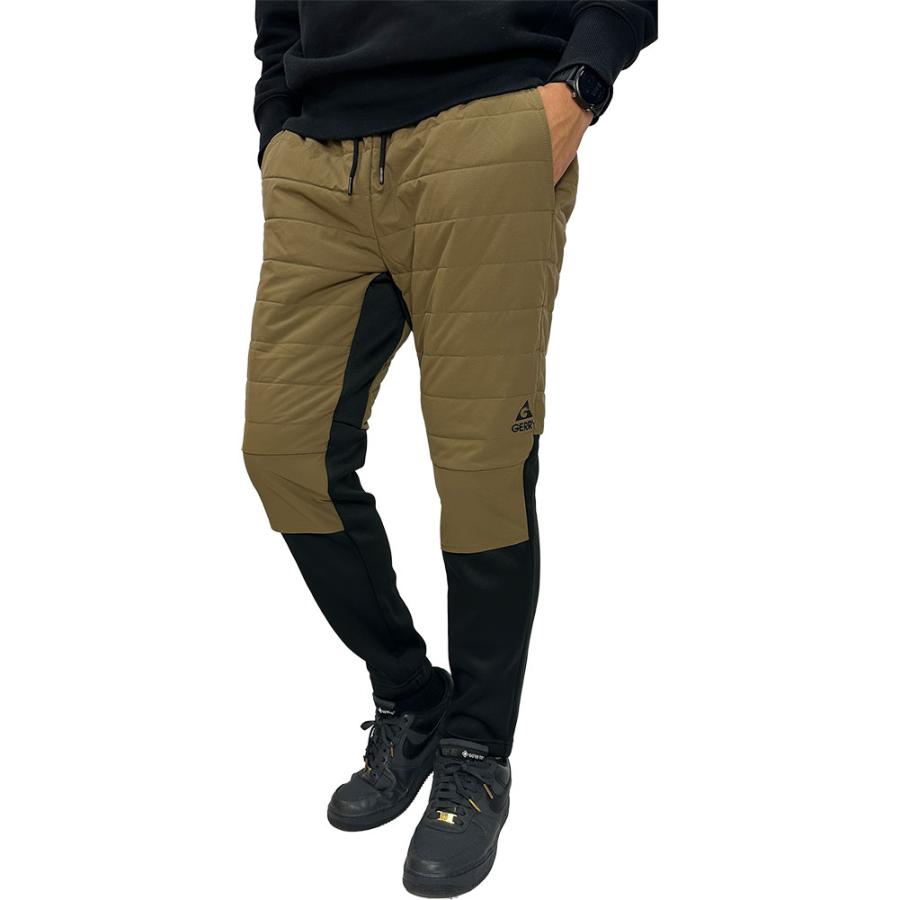 GERRY（ジェリー） メンズ 中綿 裏起毛 ストレッチ ポリリップ