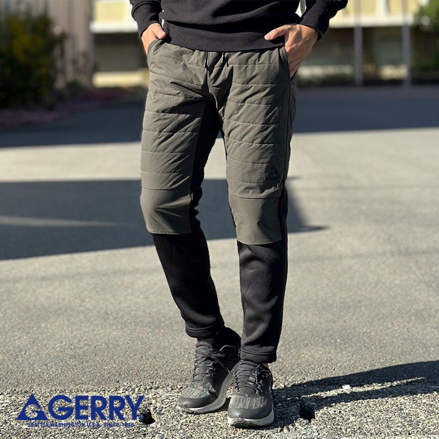 GERRY（ジェリー） メンズ 中綿 裏起毛 ストレッチ ポリリップ
