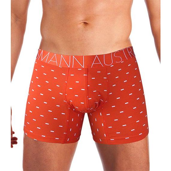 メンズ ブリーフ モスマン MOSMANN Comfort Polka Dash Leg BOXER BRIEF RED S,M,L,XL｜croota