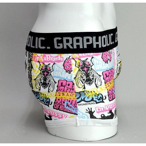GU009 GRAPHOLIC プリントローライズボクサー M/L : CROOTA SHOP HAMAFU INC. - 通販 ...