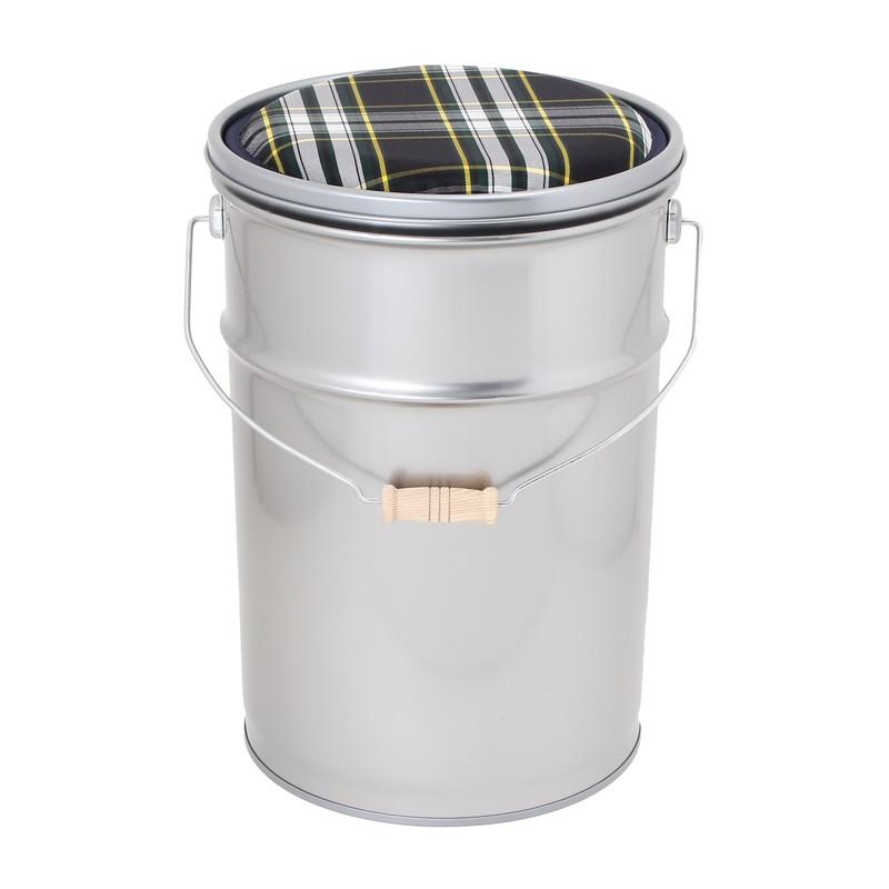 ペール缶 Lサイズ 25リットル 高さ：435mm 直径：300mm バケツ本体