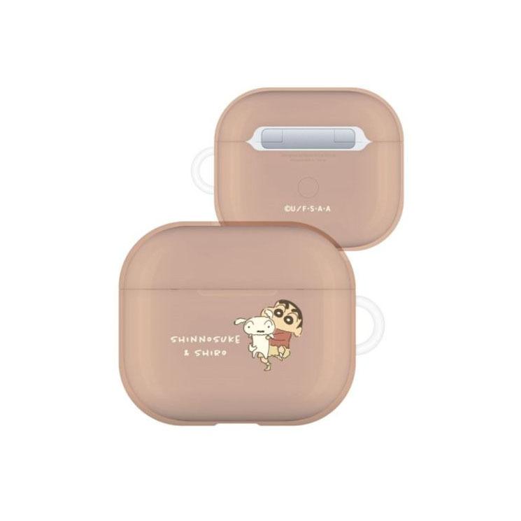 Airpods 第3世代 ソフトケース クレヨンしんちゃん しんちゃん シロ カバー Tpu 保護 かわいい 可愛い おしゃれ オシャレ シンプル キャラ 引出物
