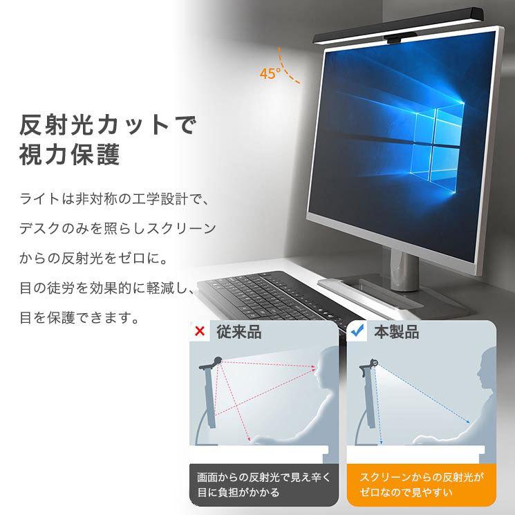 液晶モニター Ledライト ブラック ホワイト モニターライト パソコン 画面 液晶 照明 コンパクト 3段階調光 動画鑑賞 タイマー Usb シンプル Crml Crml Cross Road Yahoo 店 通販 Yahoo ショッピング
