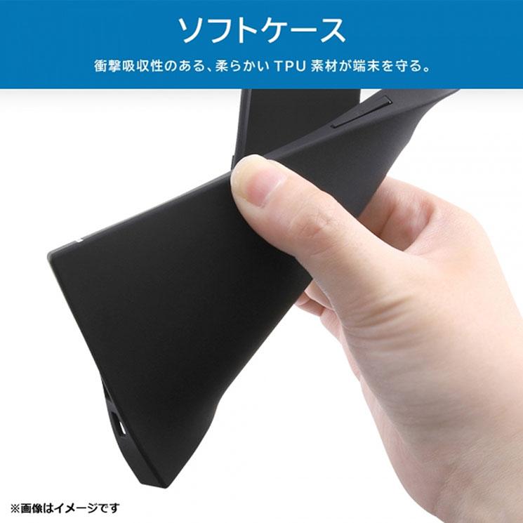 AQUOSwish4 ケース マット クリア 半透明 耐衝撃 スマホ カバー クッション ソフト さらさら TPU アクオス SH-52E | ingrem | 03