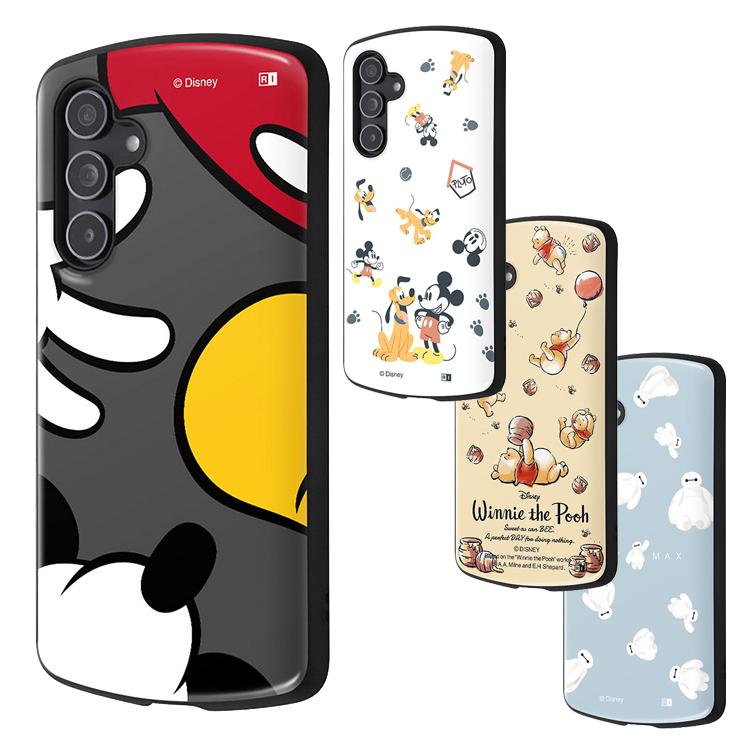 ingrem Galaxy A54 5G ケース ディズニー ミッキー プー ベイ
