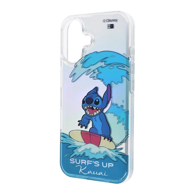 【上海ディズニー】　スティッチ　スマホケース　2個 ingrem iPhone16 ケース ディズニー スティッチ オーロラ クリア
