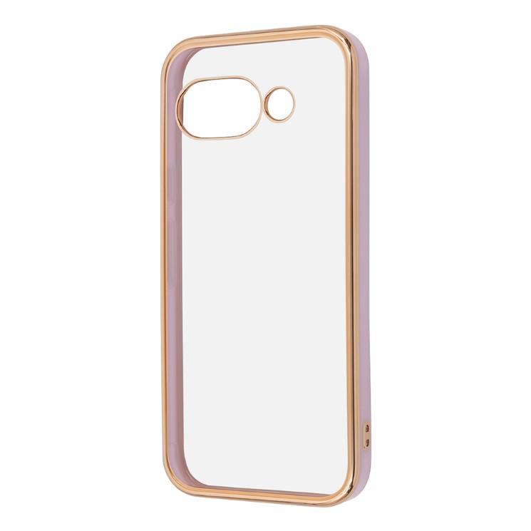 Google Pixel 9a ラベンダー + ケース Google Pixel 9a用 背面手帳型ケース CHROME-NATURAL（ラベンダー