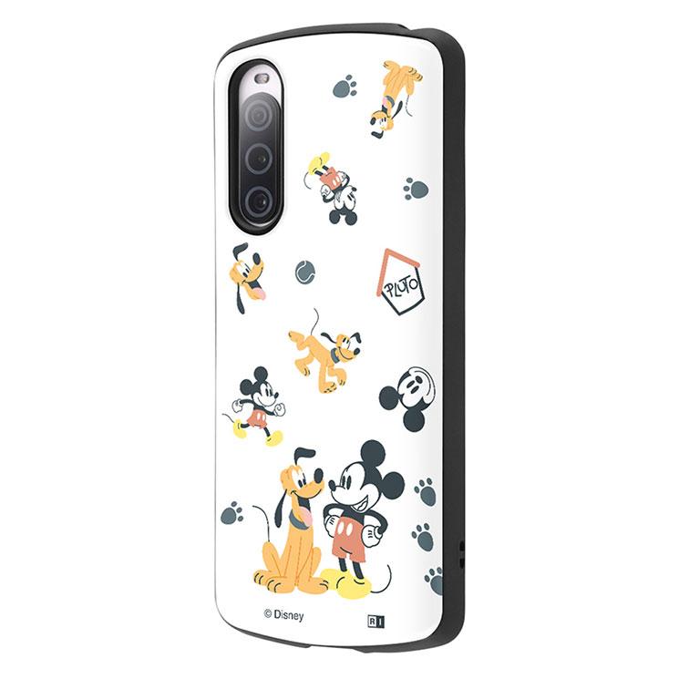 ingrem Xperia10V ケース ディズニー ミッキー プルート Disney