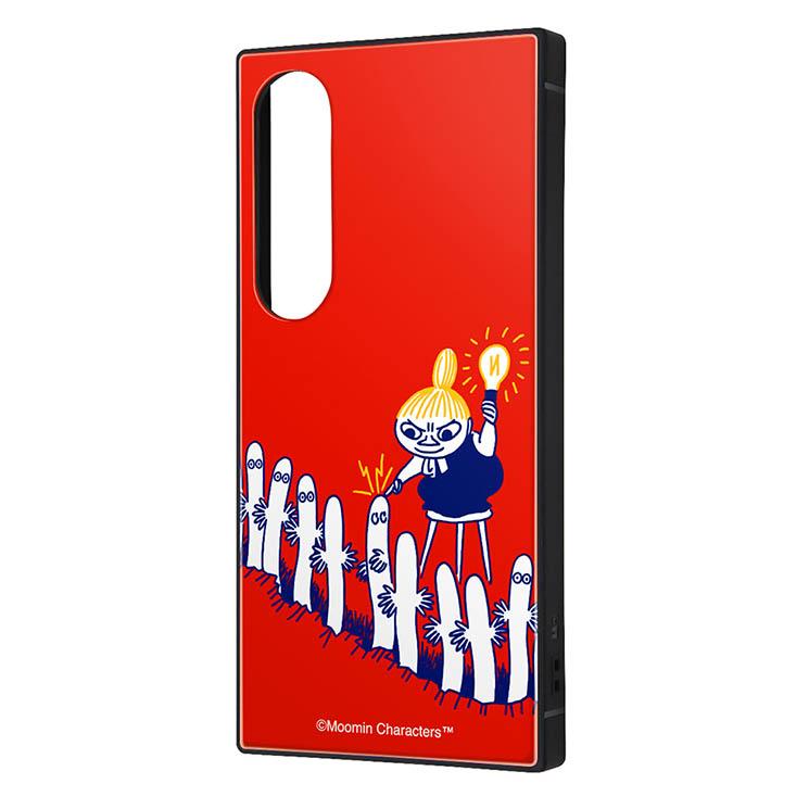 ingrem Xperia1VI ケース ムーミン リトルミイ ニョロニョロ 赤