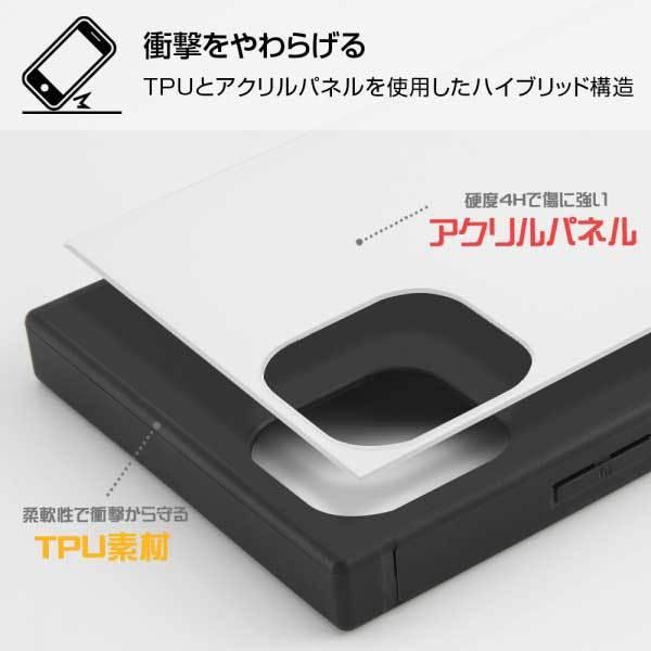 iPhone 11 ProMax 耐衝撃ケース ディズニー くまのプーさん ハイブリッドカバー KAKU スクエア 四角 キャラ おしゃれ かわいい 可愛い IQ-DP22K3TB-PO017｜cross-road｜02