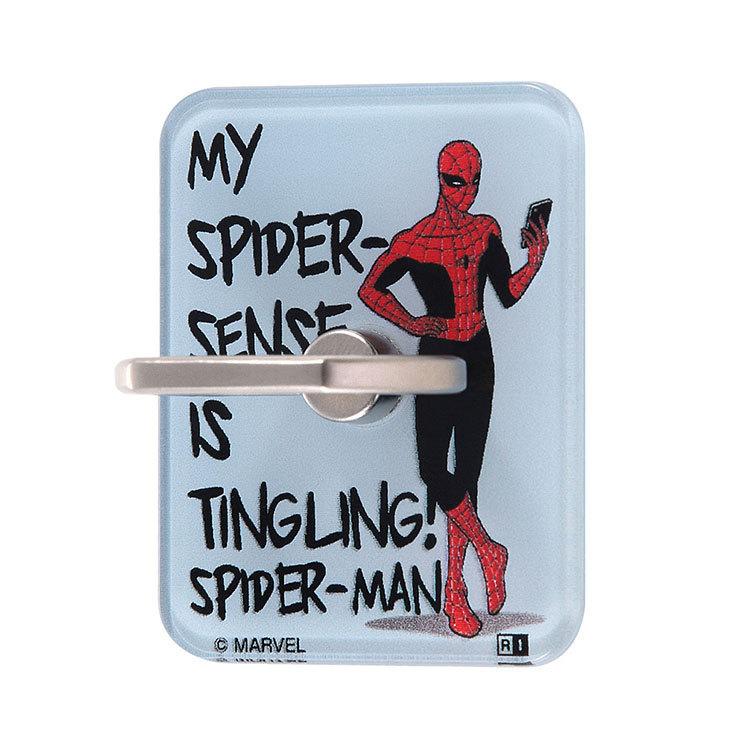 スマホリング Marvel マーベル スパイダーマン バンカーリング 落下防止 スタンド かわいい かっこいい カッコイイ おしゃれ オシャレ シンプル キャラ 最も完璧な