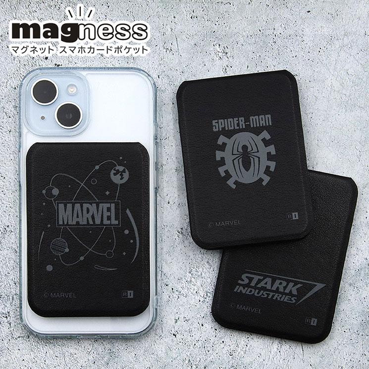 ingrem アイアンマン スマホカードポケット MagSafe対応