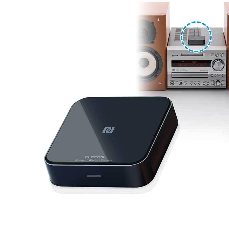 ELECOM エレコム Bluetoothオーディオレシーバー BOXタイプ