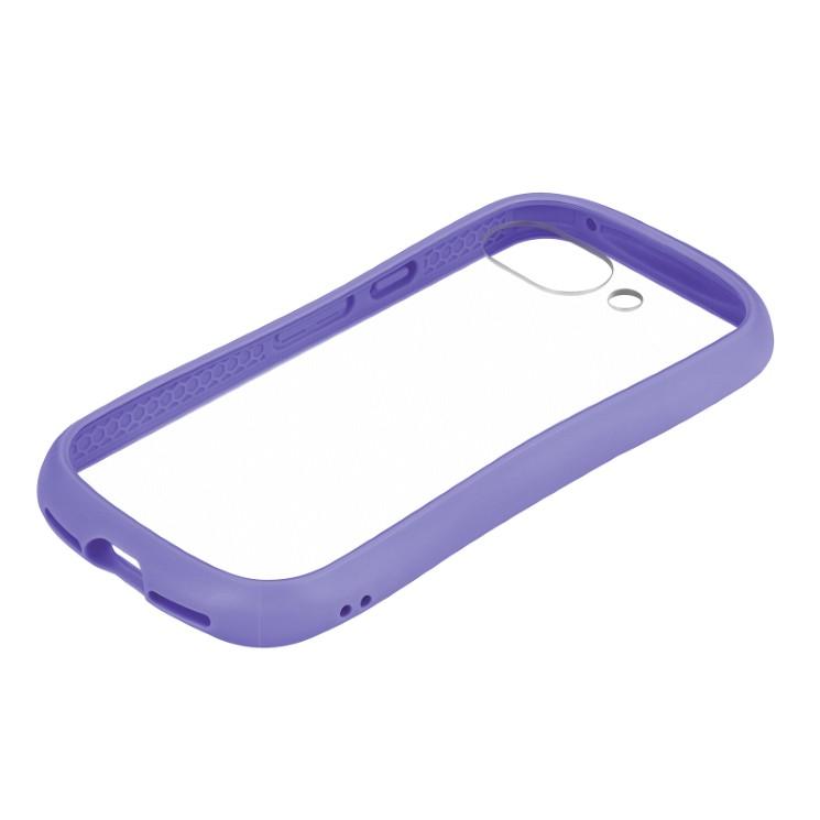 MSソリューションズ GooglePixel9a ケース クリア パープル くびれ