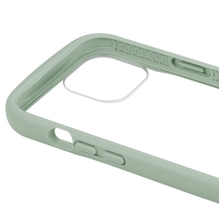 MSソリューションズ iPhone 15 14 ケース クリア 透明 ミント グリーン