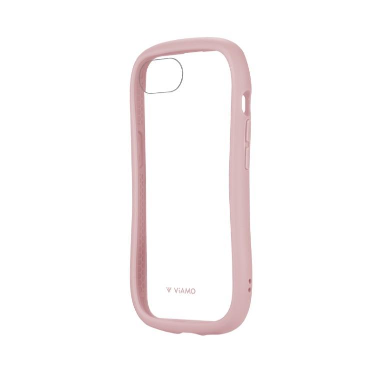 MSソリューションズ iPhone16e ケース ピンク クリア 透明 背面 カラー