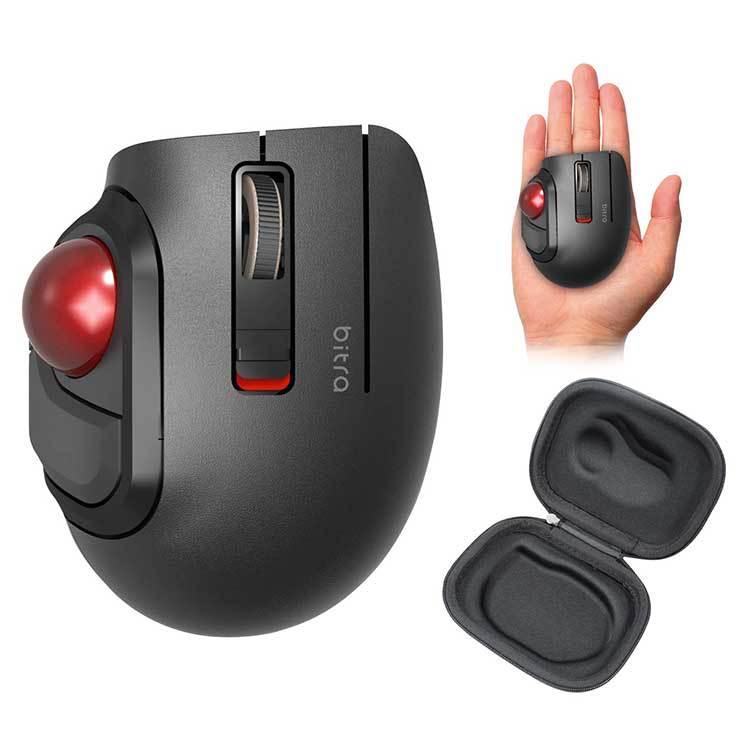 ELECOM bitra Bluetooth トラックボールマウス ・収納ケース