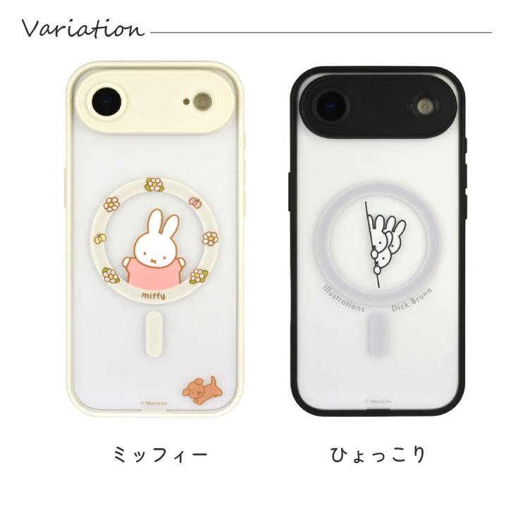 gourmandise（グルマンディーズ） ミッフィー iPhoneAir ケース クリア