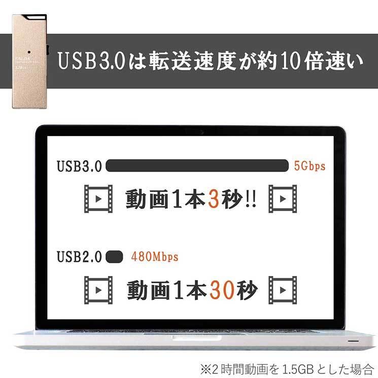 エレコム USBメモリ USB3.1(Gen1) 高速 210MB s 128GB アルミ素材 ゴールド 1年保証 ELECOM｜cross-road｜05