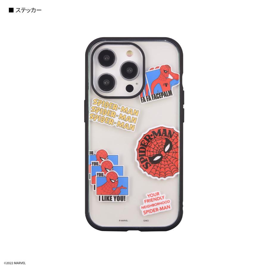 gourmandise スパイダーマン iPhone 14Pro ケース カバー
