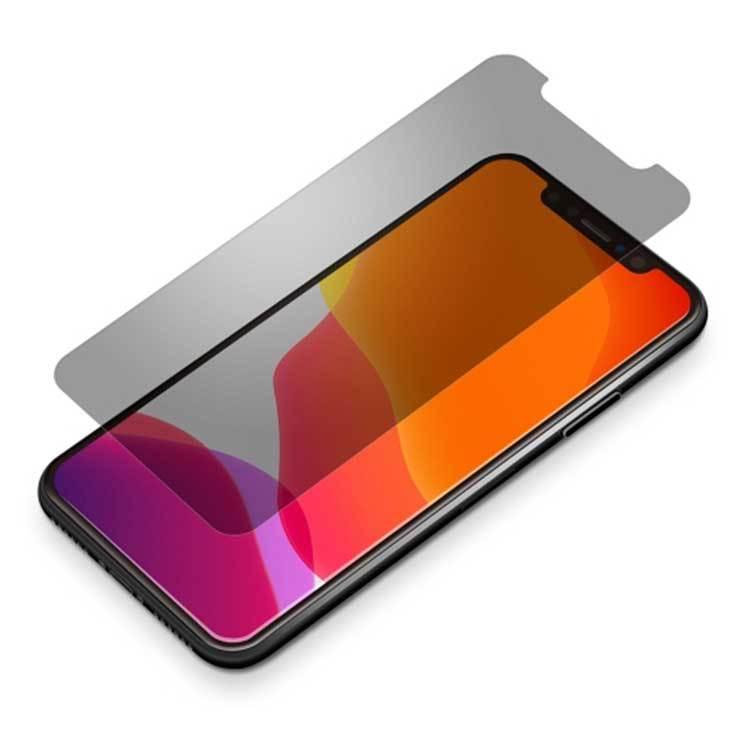 PGA iPhone 11Pro 液晶画面保護ガラスフィルム 覗き見防止