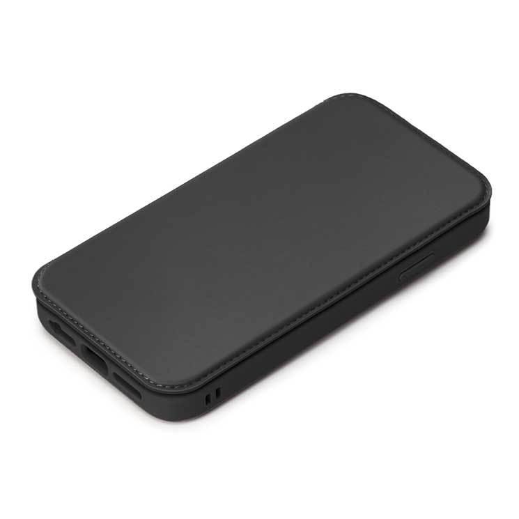 iPhone SE 第3世代 第2世代 8 7 6s 6 ケース ブラック ガラスフリップカバー クリア 透明 カードポケット かわいい 可愛い おしゃれ オシャレ シンプル